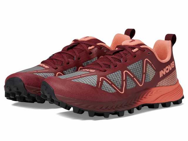 Inov-8 イノヴェイト レディース 女性用 シューズ 靴 スニーカー 運動靴 Mudtalon Speed Burgundy/Coral【送料無料】