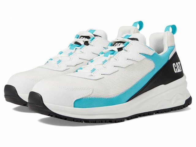 Caterpillar キャタピラー レディース 女性用 シューズ 靴 スニーカー 運動靴 Streamline Runner CCT EH Bright White/Blue【送料無料】