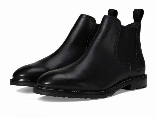 Cole Haan コールハーン メンズ 男性用 シューズ 靴 ブーツ チャッカブーツ Berkshire Lug Chukka Boot Black/Sequoia【送料無料】