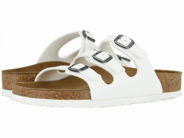 Birkenstock ビルケンシュトック レディース 女性用 シューズ 靴 サンダル Florida Birko-Flor(TM) White Birko-Flor(TM)【送料無料】