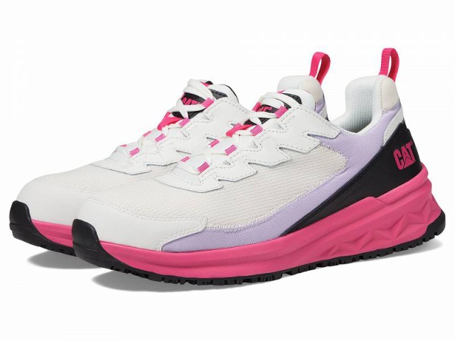 Caterpillar キャタピラー レディース 女性用 シューズ 靴 スニーカー 運動靴 Streamline Runner CCT EH Bright White/Black【送料無料】