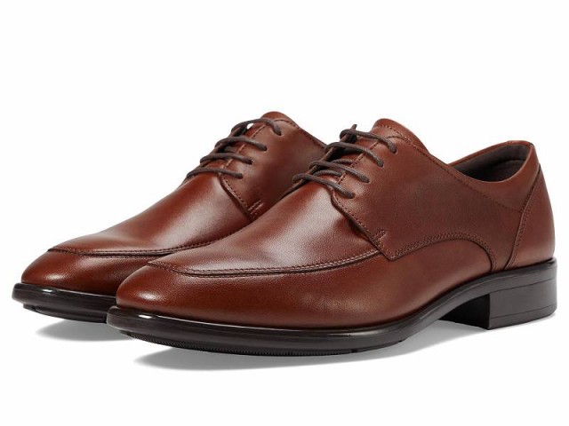 ECCO エコー メンズ 男性用 シューズ 靴 オックスフォード 紳士靴 通勤靴 Citytray Apron Toe Tie Cognac【送料無料】