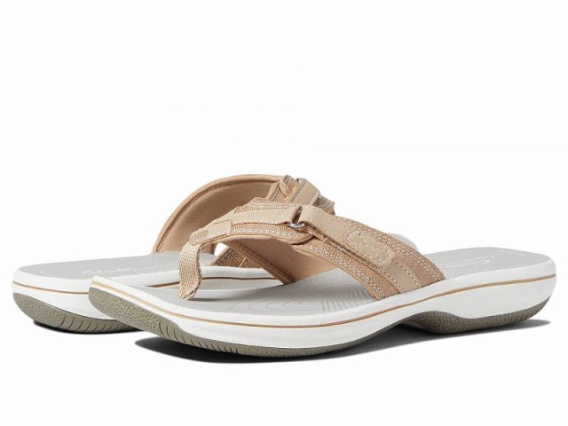 Clarks クラークス レディース 女性用 シューズ 靴 サンダル Breeze Sea Taupe Synthetic【送料無料】