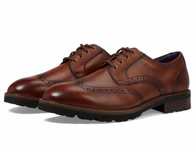 Florsheim フローシャイム メンズ 男性用 シューズ 靴 オックスフォード 紳士靴 通勤靴 Renegade Wing Tip Oxford Cognac【送料無料】