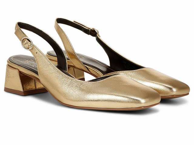 Naturalizer ナチュラライザー レディース 女性用 シューズ 靴 ヒール Jayla Low Heel Slingback Dress Shoes Dark Gold【送料無料】