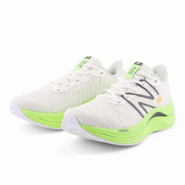 New Balance ニューバランス レディース 女性用 シューズ 靴 スニーカー 運動靴 FuelCell Propel v4 White/Bleached Lime【送料無料】