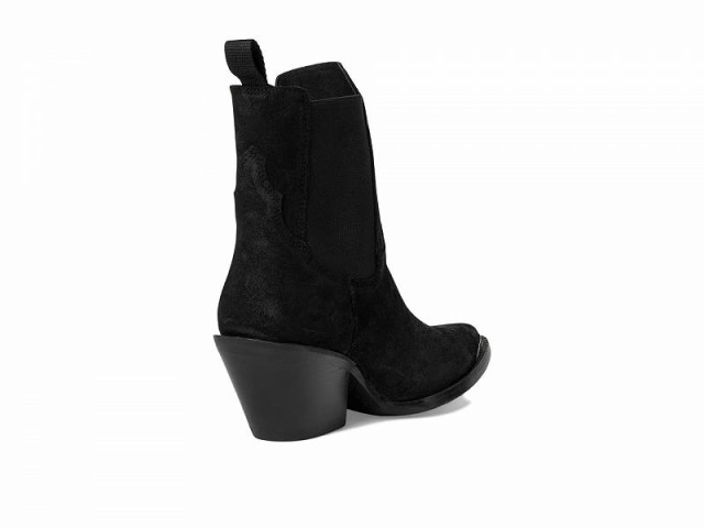 Ariat アリアト レディース 女性用 シューズ 靴 ブーツ チェルシーブーツ アンクル Shiloh Bootie Distressed Black Suede【送料無料】