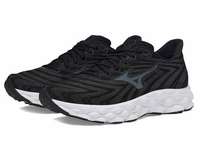 Mizuno ミズノ メンズ 男性用 シューズ 靴 スニーカー 運動靴 Wave Sky 8 Black/Metallic Grey【送料無料】