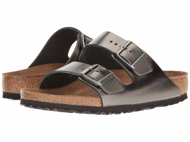 Birkenstock ビルケンシュトック レディース 女性用 シューズ 靴 サンダル Arizona Soft Footbed Metallic Leather Metallic【送料無料】