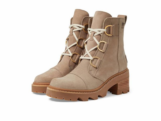 SOREL ソレル レディース 女性用 シューズ 靴 ブーツ レースアップ 編み上げ Joan Now(TM) Lace Omega Taupe/Gum 2【送料無料】