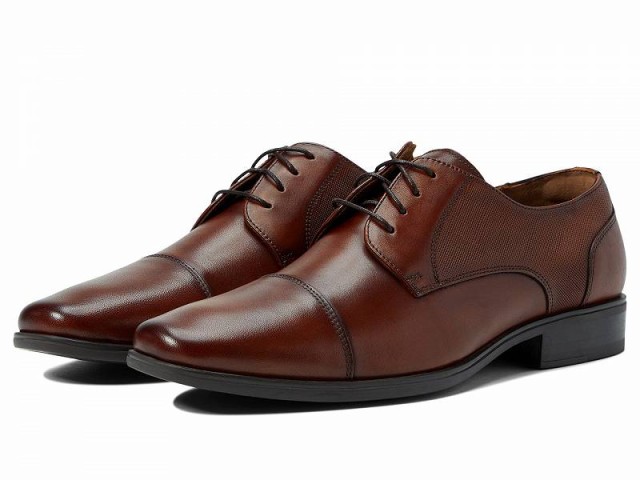 Florsheim フローシャイム メンズ 男性用 シューズ 靴 オックスフォード 紳士靴 通勤靴 Jackson Cap Toe Oxford Cognac【送料無料】