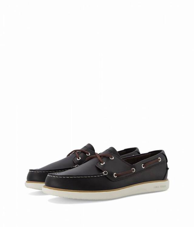 Cole Haan コールハーン メンズ 男性用 シューズ 靴 ローファー Grandpro Winward Boat Shoe Dark Chocolate/Ivory【送料無料】