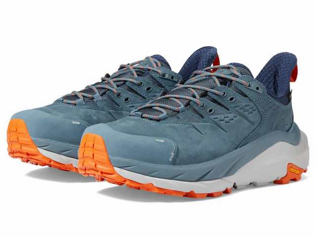 Hoka ホカ メンズ 男性用 シューズ 靴 ブーツ ハイキング トレッキング Kaha 2 Low GORE-TEX(R) Goblin Blue/Harbor Mist【送料無料】