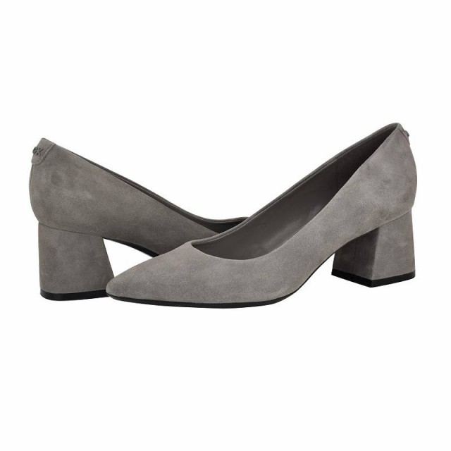 Calvin Klein カルバンクライン レディース 女性用 シューズ 靴 ヒール Lenott Grey Suede【送料無料】