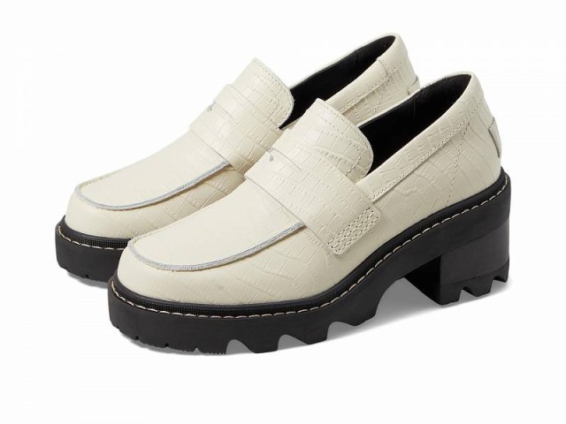 SOREL ソレル レディース 女性用 シューズ 靴 ローファー ボートシューズ Joan Now(TM) City Loafer Chalk/Black【送料無料】