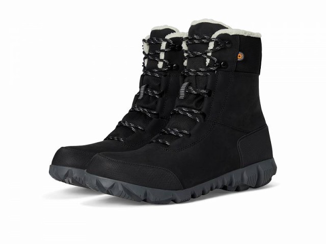 Bogs ボグス レディース 女性用 シューズ 靴 ブーツ スノーブーツ Arcata Urban Leather Tall Black 1【送料無料】