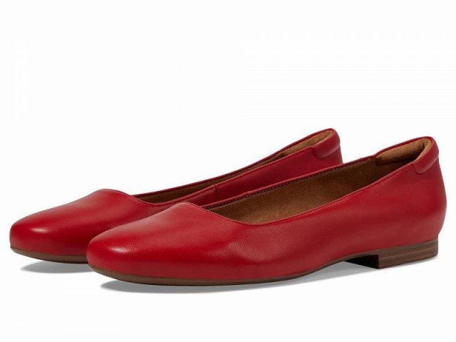 Naturalizer ナチュラライザー レディース 女性用 シューズ 靴 フラット Kelly Ballet Crimson Red Leather【送料無料】