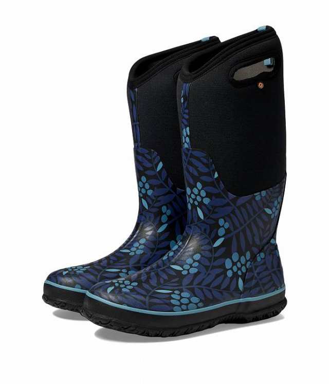 Bogs ボグス レディース 女性用 シューズ 靴 ブーツ スノーブーツ Classic Tall Blue Multi Winterberry【送料無料】