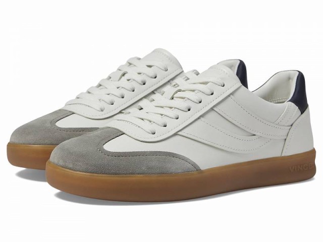 Vince ヴィンス メンズ 男性用 シューズ 靴 スニーカー 運動靴 Oasis-M Lace-Up Retro Sneakers Chalk White Leather【送料無料】