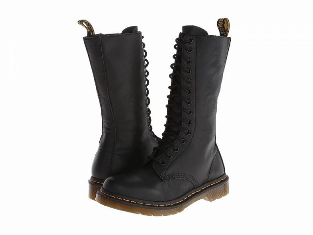 Dr. Martens ドクターマーチン レディース 女性用 シューズ 靴 ブーツ レースアップ 編み上げ 1B99 14-Eye Zip Boot Black【送料無料】