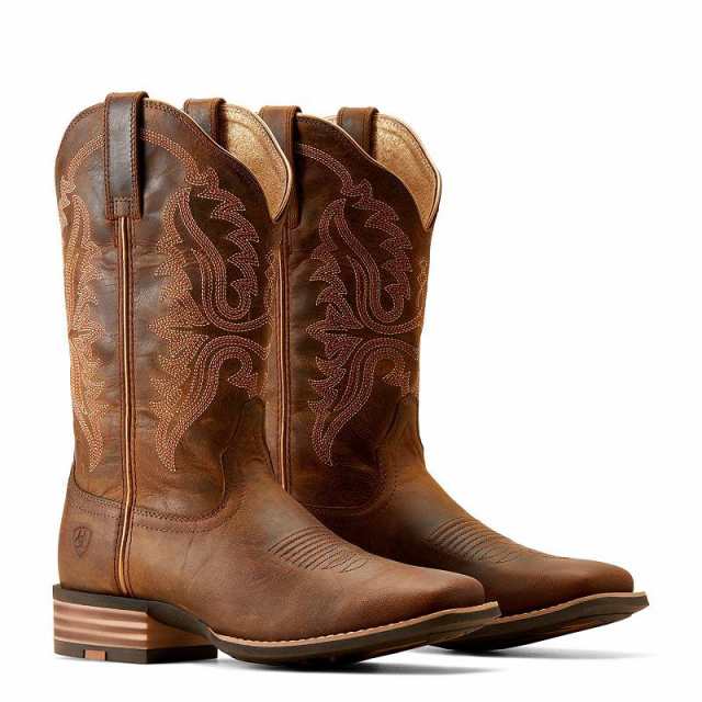 Ariat アリアト レディース 女性用 シューズ 靴 ブーツ ウエスタンブーツ Olena Western Boots Sassy Brown【送料無料】