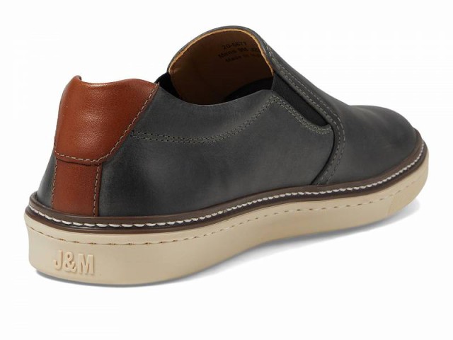 Johnston and Murphy ジョーンストンアンドマーフィー メンズ 男性用 シューズ 靴 ローファー Mcguffey Slip-On Gray Oiled【送料無料】