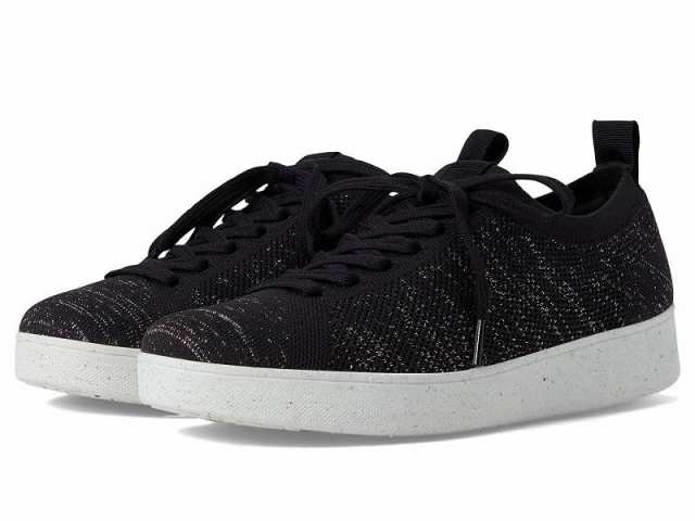 FitFlop フィットフロップ レディース 女性用 シューズ 靴 スニーカー 運動靴 Rally E01 Multi-Knit Trainers  Black/Rose【送料無料】｜au PAY マーケット