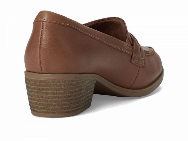 Clarks クラークス レディース 女性用 シューズ 靴 ローファー ボートシューズ Charlten Echo Dark Sand Leather【送料無料】