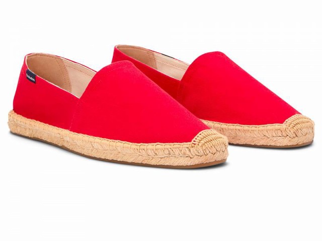 Soludos ソルドス メンズ 男性用 シューズ 靴 ローファー Original Espadrille Rioja Red【送料無料】