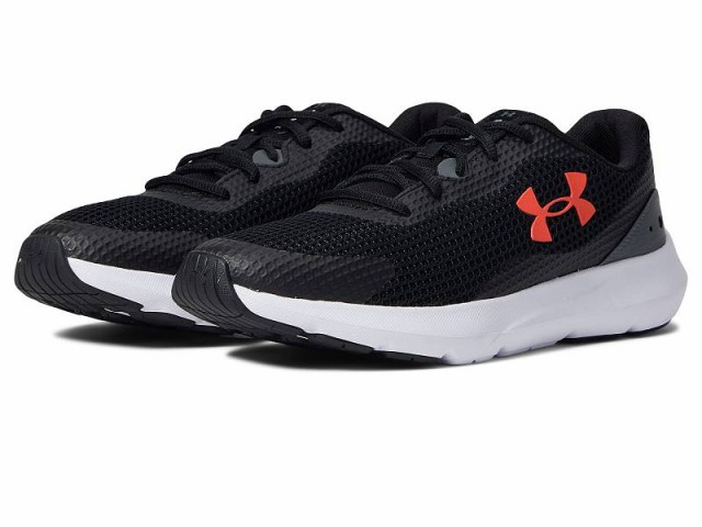 Under Armour アンダーアーマー メンズ 男性用 シューズ 靴 スニーカー 運動靴 Surge 3 Black/Pitch  Gray/Radio Red【送料無料】｜au PAY マーケット