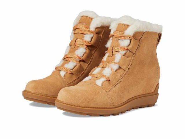 Sorel レディース EVIE II コージー 黄褐色のバフ、ガム2 24 並行輸入