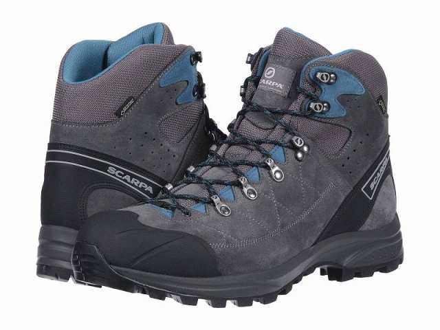 SCARPA スカルパ メンズ 男性用 シューズ 靴 ブーツ ハイキング トレッキング Kailash Trek Gtx Shark Grey/Lake Blue【送料無料】