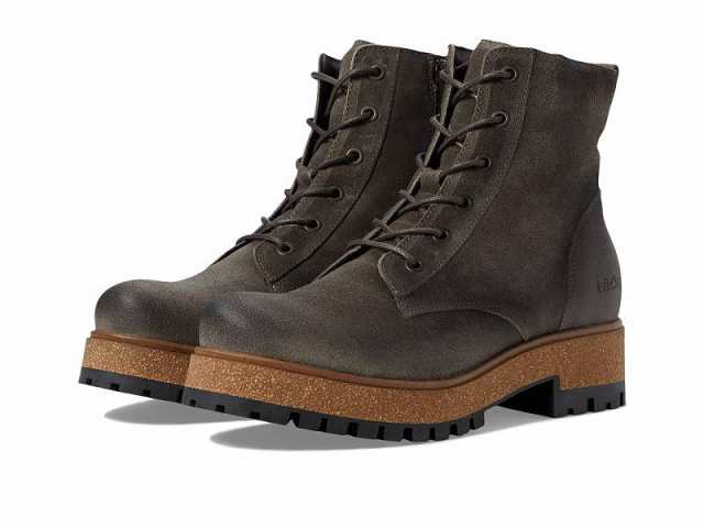 taos Footwear タオス レディース 女性用 シューズ 靴 ブーツ レースアップ 編み上げ Main Street Smoke Rugged【送料無料】