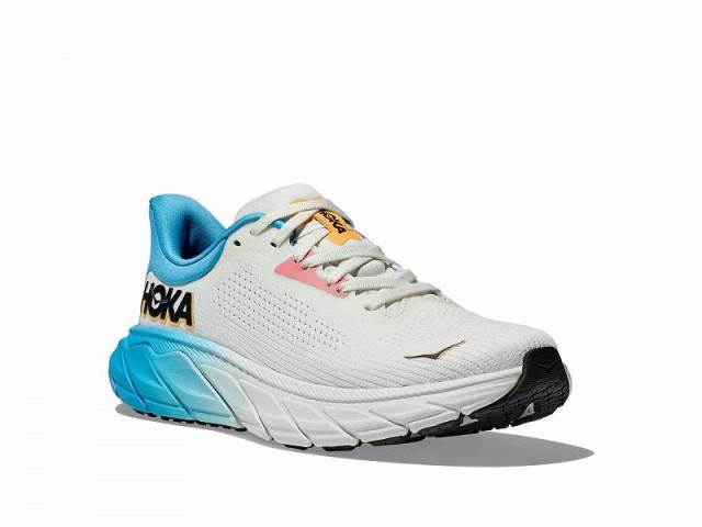 Hoka ホカ レディース 女性用 シューズ 靴 スニーカー 運動靴 Arahi 7 Blanc De Blanc/Swim Day【送料無料】