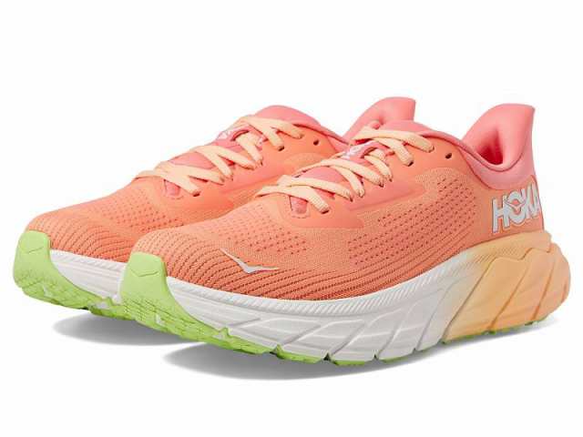 Hoka ホカ レディース 女性用 シューズ 靴 スニーカー 運動靴 Arahi 7 Papaya/Coral【送料無料】