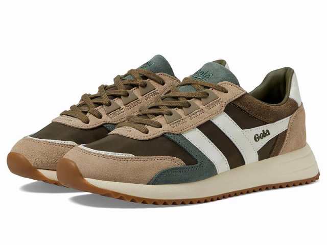 Gola ゴラ レディース 女性用 シューズ 靴 スニーカー 運動靴 Chicago Khaki/Cappuccino/Off-White【送料無料】