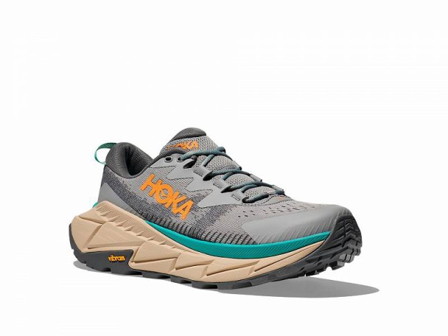 Hoka ホカ メンズ 男性用 シューズ 靴 ブーツ ハイキング トレッキング Skyline-Float X Stellar Grey/Oak【送料無料】