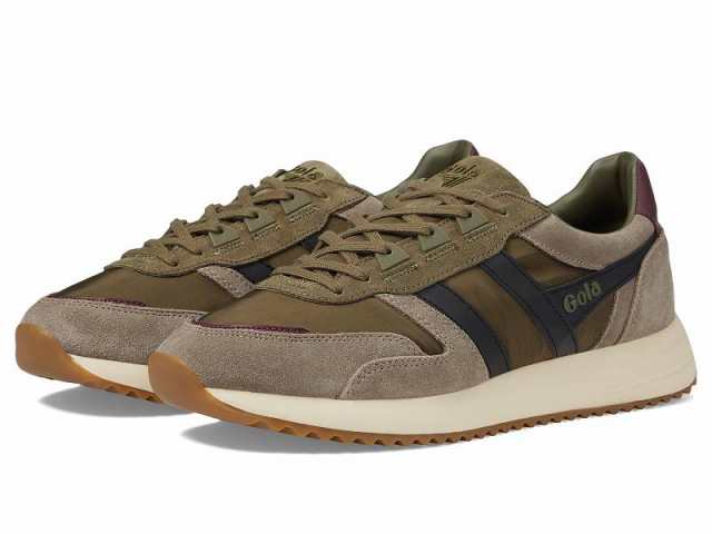 Gola ゴラ メンズ 男性用 シューズ 靴 スニーカー 運動靴 Chicago Khaki/Rhino/Black【送料無料】