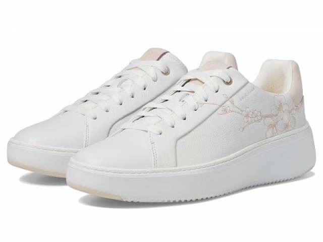 Cole Haan コールハーン レディース 女性用 シューズ 靴 スニーカー 運動靴 Grandpro Topspin Sneakers Optic White/Cherry【送料無料】