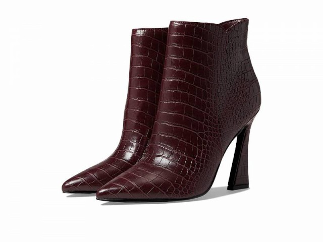 Nine West ナインウエスト レディース 女性用 シューズ 靴 ブーツ アンクル ショートブーツ Torrie 3 Dark Bordo Crocodile【送料無料】