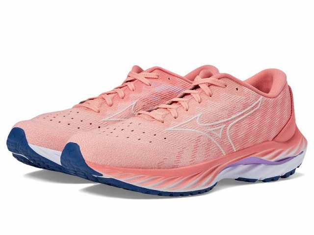 Mizuno ミズノ レディース 女性用 シューズ 靴 スニーカー 運動靴 Wave Inspire 19 SSW Peach Bud/Vaporous Grey【送料無料】