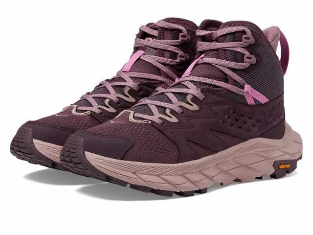 Hoka ホカ レディース 女性用 シューズ 靴 ブーツ ハイキング トレッキング Anacapa Breeze Mid Raisin/Pale Mauve【送料無料】