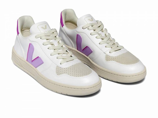 VEJA レディース 女性用 シューズ 靴 スニーカー 運動靴 V-10 White/Orchid/Ultraviolet【送料無料】