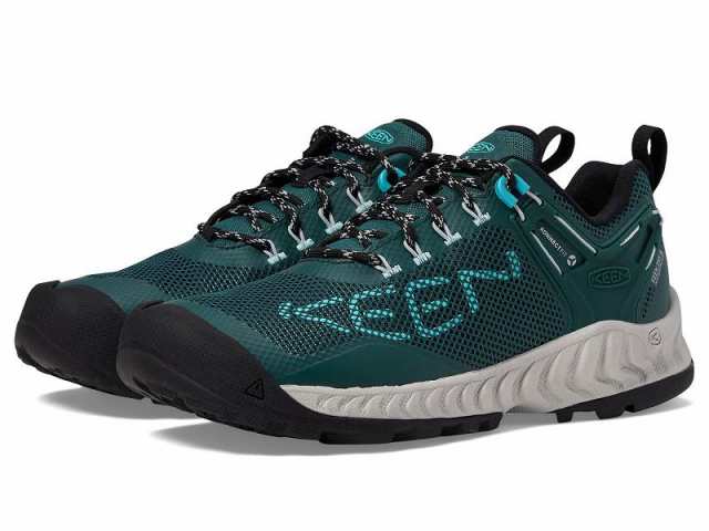 Keen キーン レディース 女性用 シューズ 靴 ブーツ ハイキング トレッキング Nxis Evo WP Sea Moss/Ipanema【送料無料】