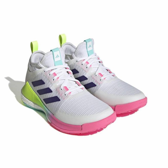 adidas アディダス レディース 女性用 シューズ 靴 スニーカー 運動靴 Crazyflight Mid Footwear White/Team Collegiate【送料無料】