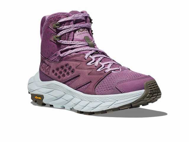 Hoka ホカ レディース 女性用 シューズ 靴 ブーツ ハイキング トレッキング Anacapa Breeze Mid Amethyst/Illusion【送料無料】