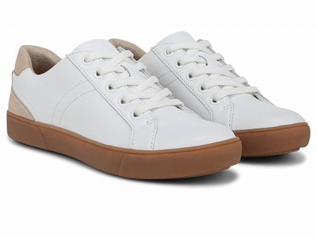 Naturalizer ナチュラライザー レディース 女性用 シューズ 靴 スニーカー 運動靴 Morrison White/Coastal Tan Leather【送料無料】