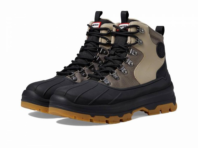 HUNTER ハンター メンズ 男性用 シューズ 靴 ブーツ レインブーツ Explorer Duck Boot Fjord/Alloy/Black/Gum【送料無料】