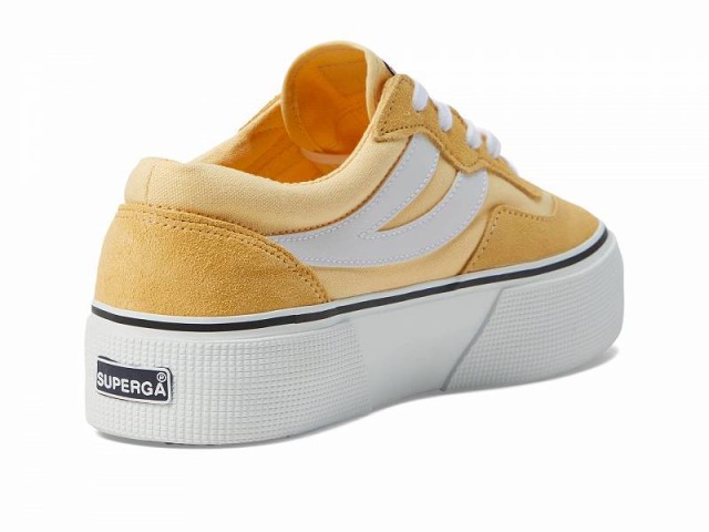 Superga スペルガ レディース 女性用 シューズ 靴 スニーカー 運動靴 3041 Revolley Color-Block Platform  Yellow【送料無料】｜au PAY マーケット