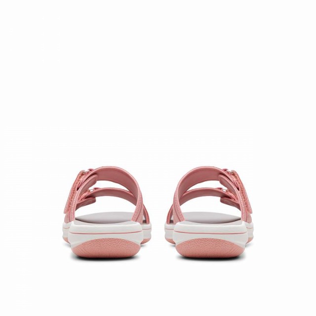 Clarks クラークス レディース 女性用 シューズ 靴 サンダル Breeze Piper Peach Synthetic【送料無料】